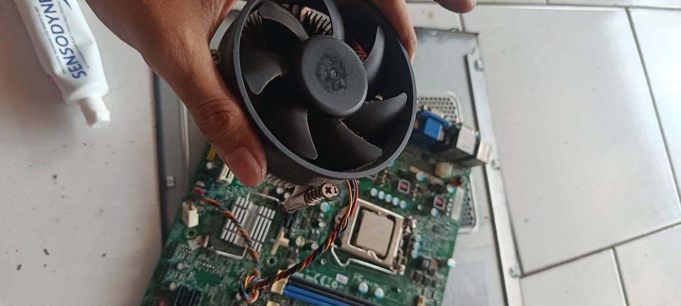 PC and laptop home service session