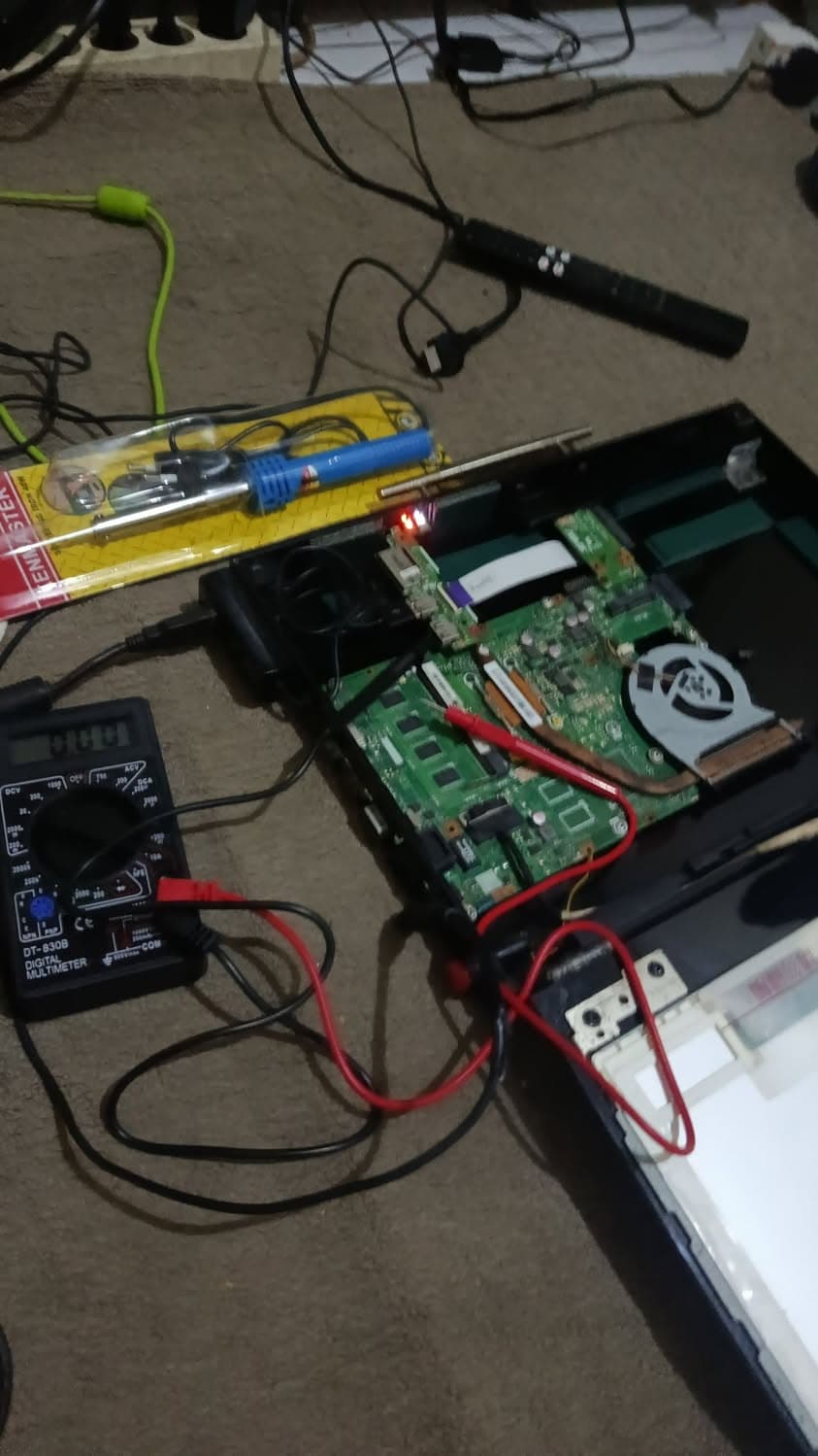 Laptop BIOS flash and repair service