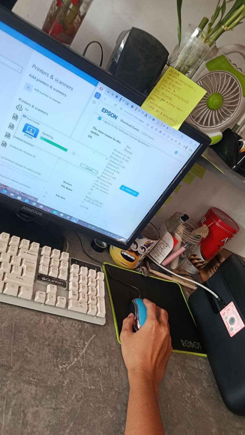Printer and driver troubleshooting service